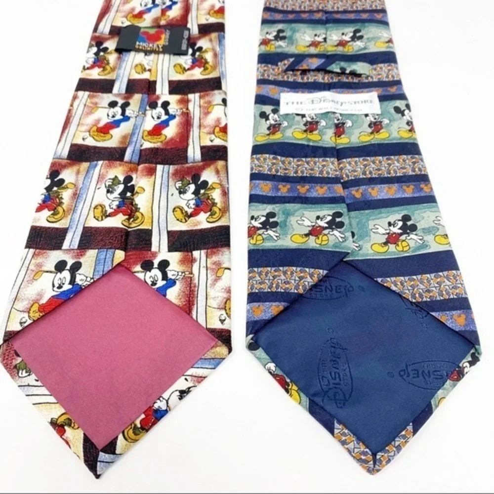 Disney Mickey Mouse Ties Lot of (2)